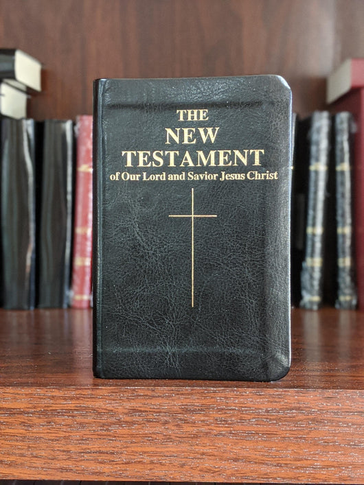Confraternity Pocket New Testament, New Leatherette Cover! - Scepter Publishers