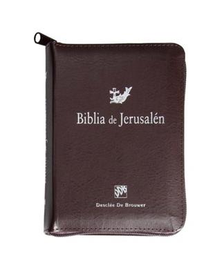 Biblia de Jerusalen - Bolsillo, funda cremallera (Jerusalem Bible, Pocket)