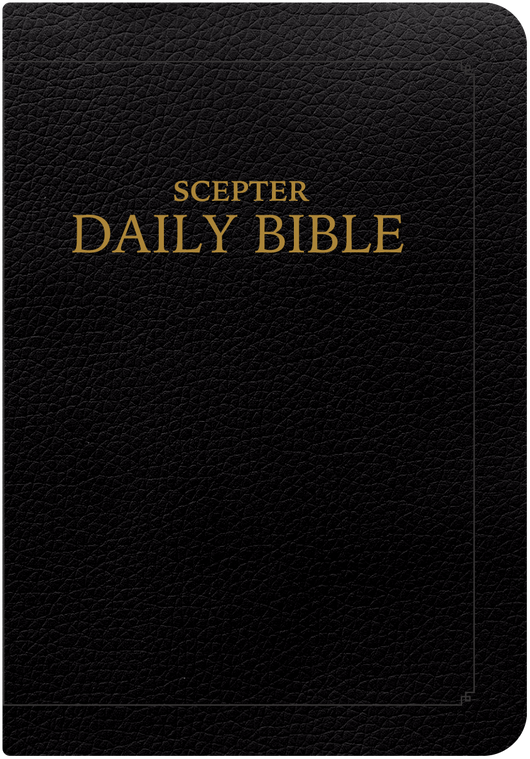 Scepter Daily Bible RSVCE Bonded Leather (Our Travel Bible) - Scepter Publishers