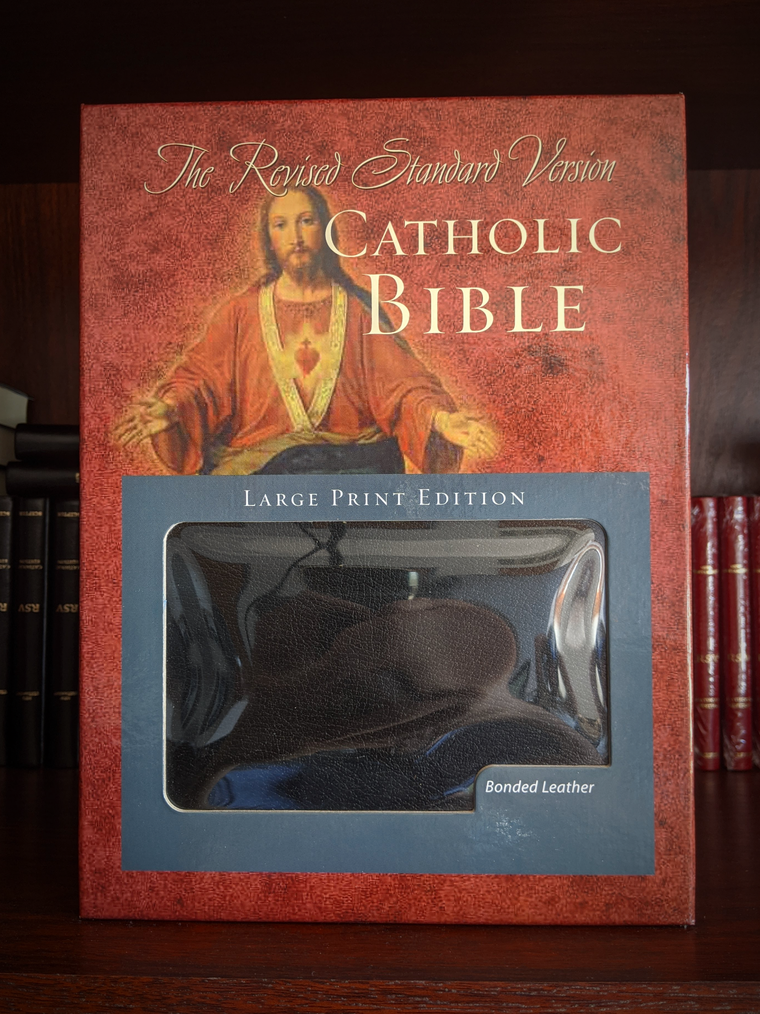 RSV Catholic Bible, Large Print Edition Indexed - Scepter Publishers